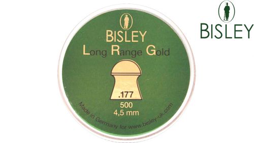 Bisley Long Range Gold .177 Pellets. (500)