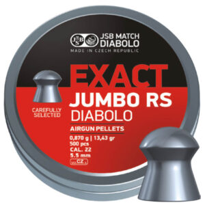 JSB Exact Jumbo RS Diablo .22 pellets. (500)